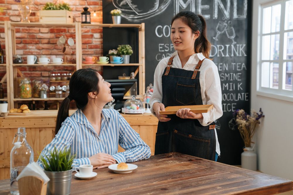 cafe marketing team